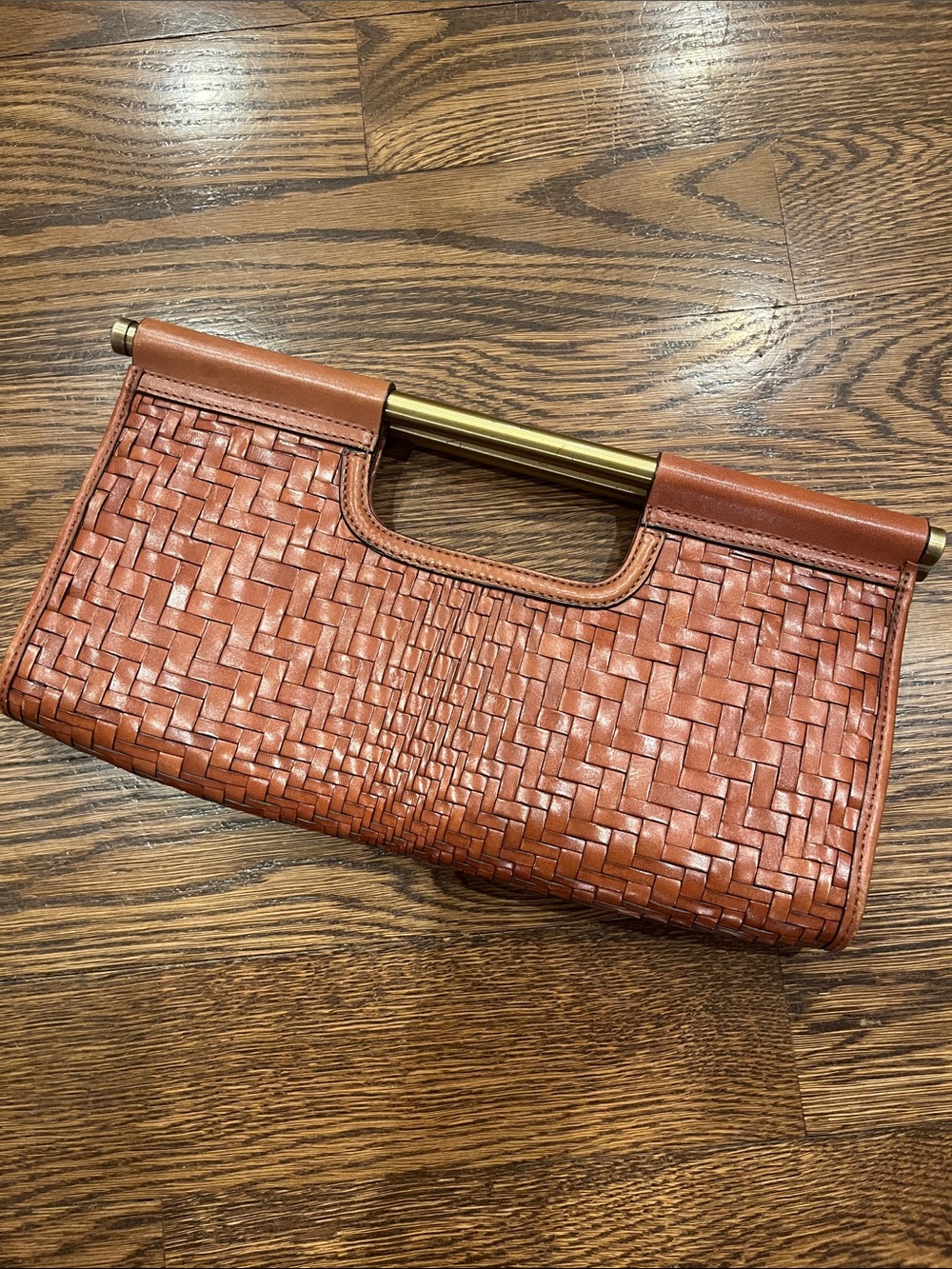 Rare Vintage Cole Haan Genevieve Woven Leather Bag โ Y2K/Early 2000s Style
